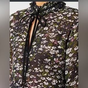 Ganni size 36 floral mini dress
